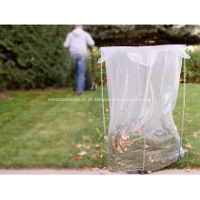 Saco de lixo com forro de lata de plástico transparente para serviços pesados